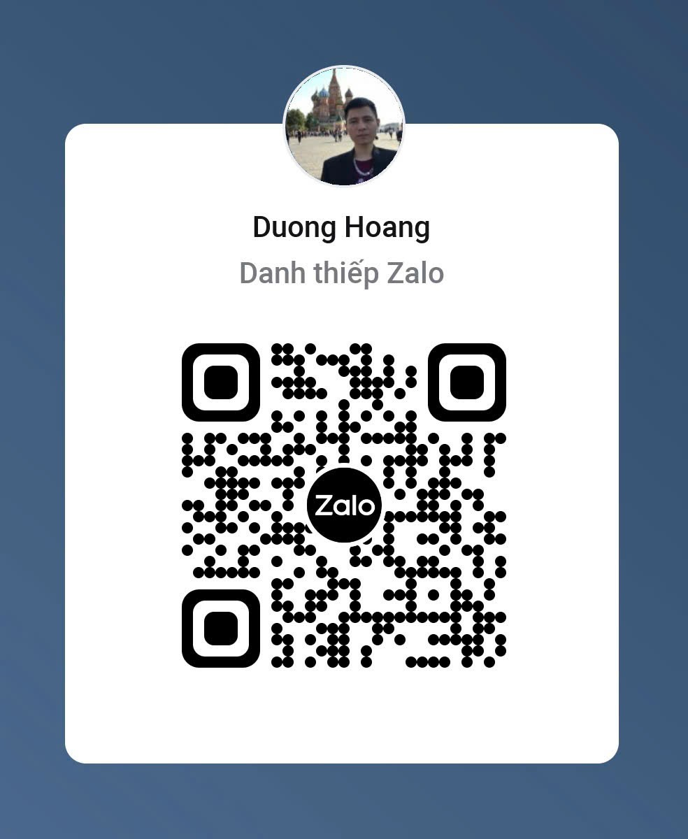 Mã QR Zalo Dương Hoàng